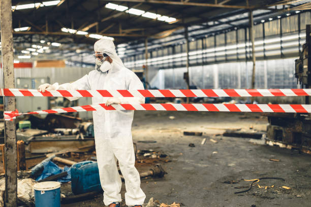 Professional Drug Lab Cleanup technician working in Springfield, SD